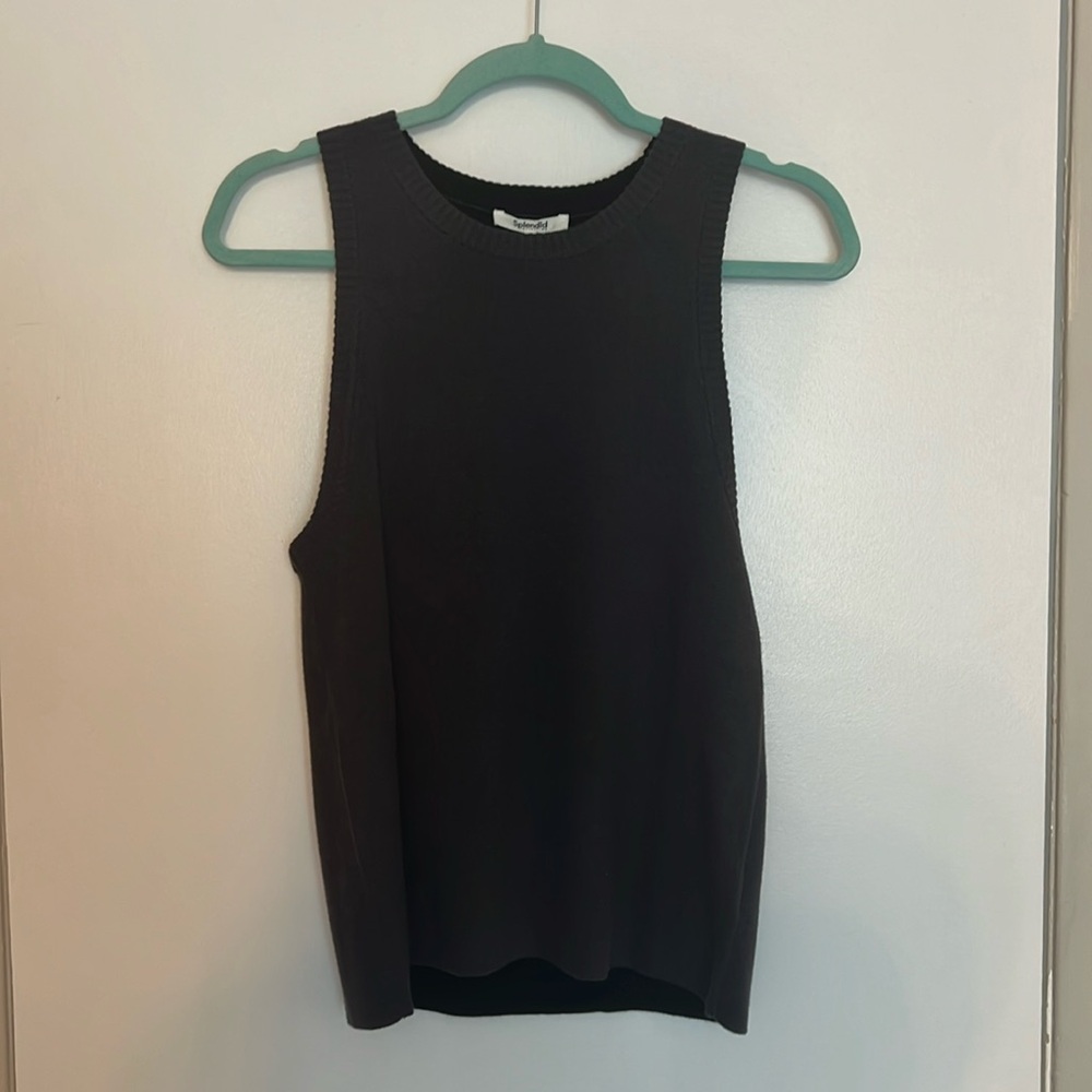 Never worn Splendid collection sweater tank size small